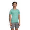 thumbnail image 2 of Coerni Girls Compression Shirts Boys Short Sleeve Athletic Quick Dry T-Shirt UPF 50+ Swim Tee Tops for Kids Teens Sports Activewear, 2 of 6
