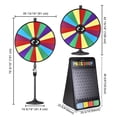 thumbnail image 5 of WinSpin 36" Dual Use 18 Slots Prize Wheel Prize Drop Game Board Kit w/ LED Light, 5 of 9