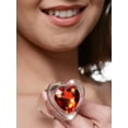 thumbnail image 5 of Ensemble de Plug Anal en Verre avec Gemme Cœur Rouge Booty Sparks, 5 of 5