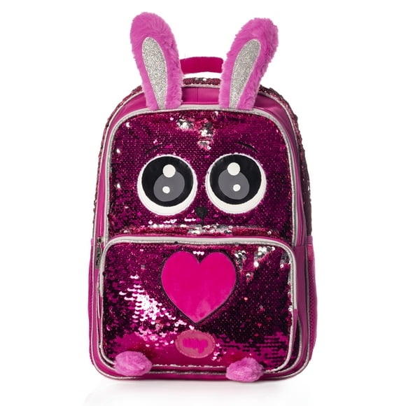 Mochila Lentejuela Reversible ATMPACKS Wilys Rabbit Pink