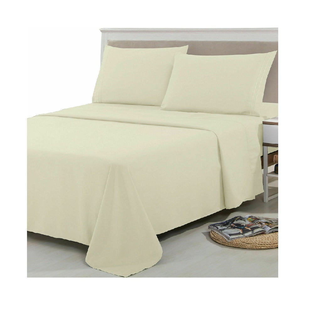 Wholesale Egyptian Comfort 1800 Thread Count 6 Piece Bed Sheet Set Deep Pocket
