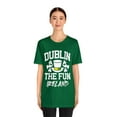 thumbnail image 3 of Dublin The Fun - Ireland Tee, Dublin Adventure T-shirt, Irish Vibes Top, 3 of 4