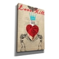 thumbnail image 2 of Epic Graffiti 'Love Kills' by Elo Marc, Canvas Wall Art, 18"x26", 2 of 2