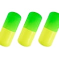 thumbnail image 1 of 30 Pack Fishing Rig Floats Pompano Floats Walleye Rig Lure Making Accessories Surf Fishing Foam Snell Bobbers Green+Chartreuse Small-3/5*1/4", 1 of 6