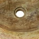 thumbnail image 4 of Lavabo de Baño Casafoyer de Piedra Fosilizada Crema 45x35x15 cm, 4 of 5