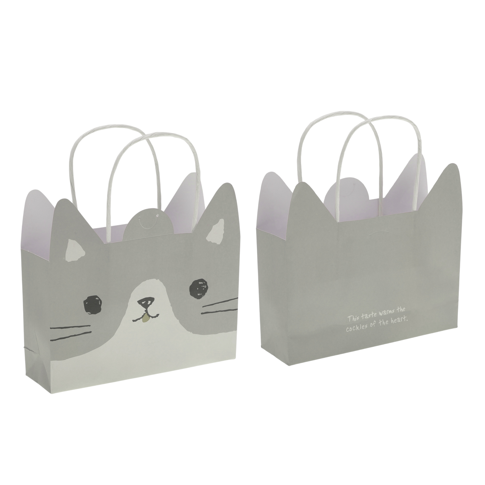Unique Bargains Animal Pattern Gift Bags 4 Pcs for All Occasions Gray