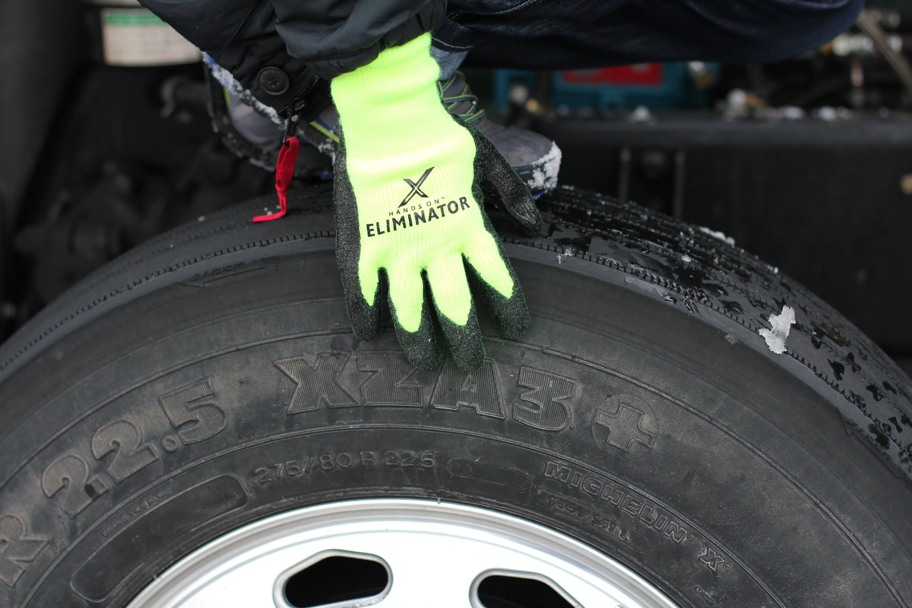 CD9450-XL, Premium Nitrile Coated Gloves, Lined for Warmth, Smooth Finish