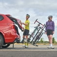 thumbnail image 2 of Yakima StageTwo 2" Premium 4 Bike Tiered Adjustable Tray Hitch Bike Rack, Vapor, 2 of 8
