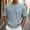 ZA-Blue mens t-shirts, variant on Workout Shirts by cllios Father's Day Gift Ideas Waffle Loose Fit Crew Neck T-Shirts Men's