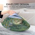 thumbnail image 4 of Yayeee Pillowcase Standard Size Set of 2 Satin Wrinkle Resistant Pillow Case, Garden Scene, 4 of 7