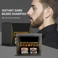 thumbnail image 4 of Paquete de 10 champús para ennegrecer la barba | Limpiador natural de barba para una hidratación profunda y alivio de la picazón | Limpieza segura y no irritante de la barba | Apto para todo tipo y, 4 of 7