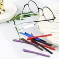 thumbnail image 6 of Eyeglass End Tips Silicone Non-Slip Ear Socks,Glasses Temple End Tips Soft Socks,Eyewear Replacement Tips for Thin Slim Flat Wire Eyeglass Sunglasses Legs,5 Pairs,5 Colors, 6 of 6
