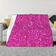 thumbnail image 1 of Balery Rose Red Glitter Manta de Franela con Dibujo, Lujo Ultra Suave y Cálido, Antipelusa y Resistente a las Arrugas para Cama, Sofá, Camping -60"x50", 1 of 6