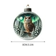 thumbnail image 2 of Lilixerw Animal Flat Acrylic Decoration,3.15Inch Cute 2D Hanging Ornament for Home Desk Office,Modern Animal Pattern Multi-Design Xmas Pendant, 2 of 3