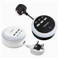 thumbnail image 2 of 7 In 1 Retractable USB Charging Station 8 Color Light 2026 Rotatable Retractable 6 USB Ports Total Length 1.4m, 2 of 9
