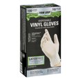 thumbnail image 3 of Firm Grip Pro Paint 13690-16 Disposable Vinyl Gloves, Latex Free, Clear, 100-Count, One Size, 3 of 4