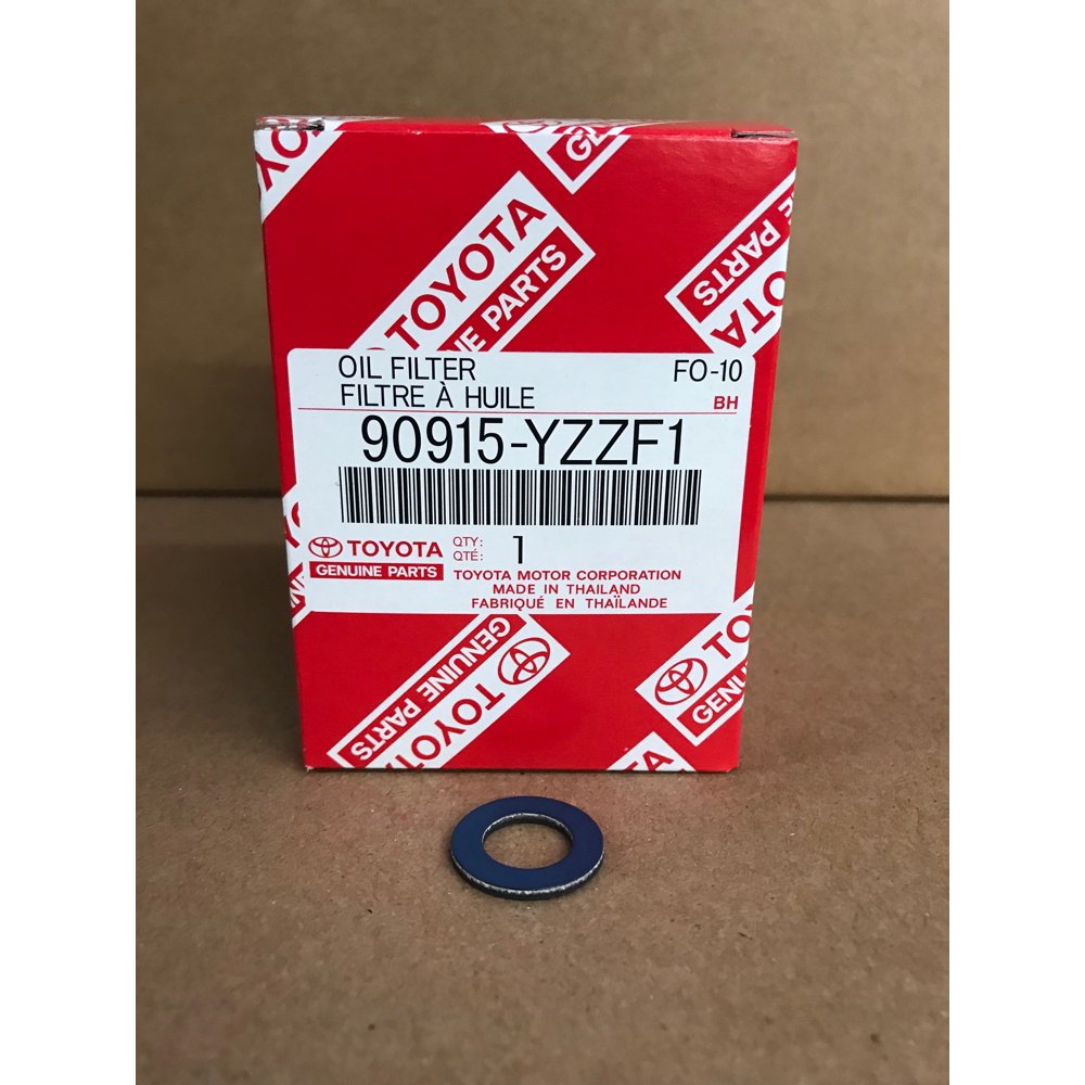 OEM Toyota Oil Filter 90915YZZF1 & Gasket 9043012031 Toyota Nation