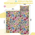 thumbnail image 5 of Pioneer Flower Floral Print Pattern Toddler Nap Mats for Kids Preschool,Sleeping Mat Bag or Kids,Toddler Sleeping Bag,Toddler Nap Mat or Daycare, 5 of 6