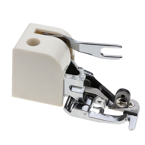GOOHOCHY Prensatelas para máquina de coser, accesorios para dobladillos y prensatelas, juego de prensatelas para máquina de coser de bajo bloqueo (blanco)