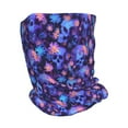 thumbnail image 2 of Rateoe Skull daisy purple Cotton Slouchy Beanie Hat for Men/Women,Lightweight Oversize Large Thin Skull Cap Night Sleeping Cap, 2 of 8