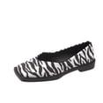 thumbnail image 1 of Primavera 2022, nuevos zapatos planos cómodos para mujer, mocasines sin cordones con punta cuadrada y boca baja, zapatos informales para mujer36 Gao Jinjia LED, 1 of 2
