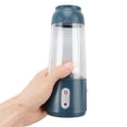 thumbnail image 1 of Vaso licuador, batería de 1200 mAh, fácil de usar, vaso exprimidor eléctrico de 300 ml, carga USB, portátil para viajes, hogar, oficina (verde oscuro), 1 of 5