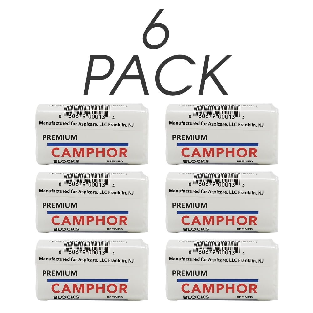 AspiCare Camphor Blocks. Premium Refined Camphor. Wards off Insects