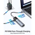 thumbnail image 4 of Hub USB C MoKin 7 en 1 con Ethernet para MacBook Pro/Air 4K @60HZ, 4 of 7