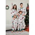 thumbnail image 3 of Ropa navideña para padres e hijos Estados Unidos transfronterizo nuevo muñeco de nieve de Papá Noel estampado con flores ropa para el hogar, 3 of 4