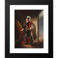 thumbnail image 2 of Josef Matthias Aigner 19x24 Black Modern Framed Museum Art Print Titled - Self -Portrait as Commander of the Academic Legion (1849), 2 of 5