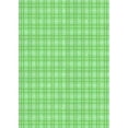 thumbnail image 1 of Ahgly Company Machine Washable Indoor Rectangle Transitional Green Area Rugs, 2' x 4', 1 of 7