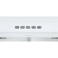 thumbnail image 3 of Ancona 30” Convertible Wall Mount Pyramid Range Hood in White, 3 of 7