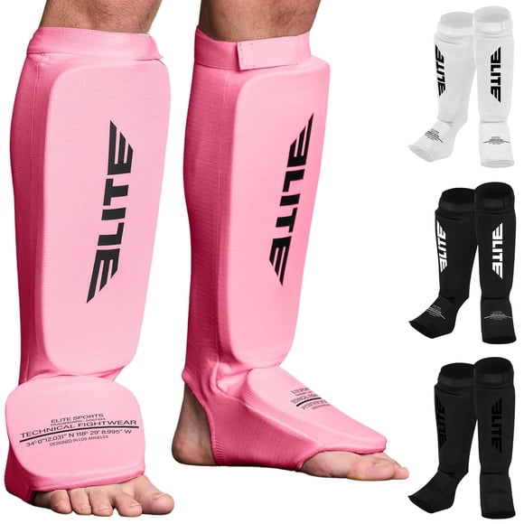 Espinilleras Elite Sports MMA Muay Thai Kickboxing para adultos y niños