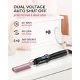 thumbnail image 6 of Hoson Electric Hot Comb, Straightening Comb for Wigs, Hot Comb Hair Straightener for American African Hair, 450F High Heat LCD Display with Dual Voltage, Rose Gold, 6 of 6