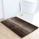 thumbnail image 5 of Tapete de entrada, alfombra absorbente para baño, tapete antideslizante para puerta, tapete absorbente de agua, para baño, ducha o inodoro, base de goma resistente, diseño plegable, material, 5 of 9