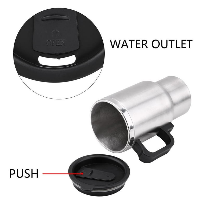12v Kettle Car Water Heater Stainless Steel Electric Kettle Water