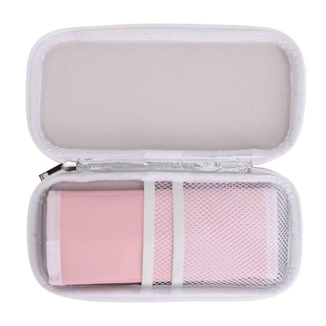 Bolsa enfriadora de insulina portátil Absorción de impacto Enfriador de insulina de larga duración Estuche de viaje Bolsa enfriadora médica para exteriores Sakura Pink