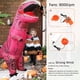 thumbnail image 3 of Disfraz inflable de dinosaurio KINQUINN para adulto en Halloween, 3 of 9