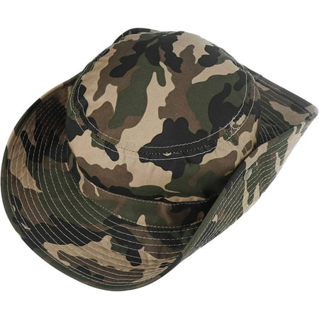 Ffiy Kids Sun Hat Bucket Boys Camo Camouflage Hats Safari Fishing-Hat Boonie Cap For Boys Girls Outdoor Other 