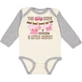 thumbnail image 3 of Inktastic This Big Sister is Expecting a Little Sister Girls Long Sleeve Baby Bodysuit, 3 of 5