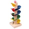 thumbnail image 1 of Juguete De Árbol De Madera Para Niños, Árbol De Madera Colorido, Hojas Desmontables, Bola De Mármol, Juego De Pista, Bloques De Juguete Educativos Para Niños Cateissary FN006383-00, 1 of 6