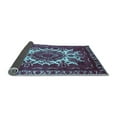 thumbnail image 2 of Ahgly Company Indoor Rectangle Oriental Light Blue Industrial Area Rugs, 6' x 9', 2 of 4