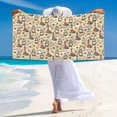 thumbnail image 5 of Sikiie Marine Birds And Coastal Lighthouse Beach Towel for Women Men, Pool Bath Beach Camping Beach Towel Adult Blanket for Travel Swim 27.5"x 55", 5 of 6