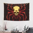 thumbnail image 2 of Xecao Red Skull Spider Print Tapestry, Wall Hanging Room Funny Decor, Backdrop Room Decor for Bedroom Living Room dormitory, 2 of 8