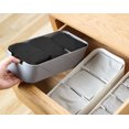 thumbnail image 4 of Drawer Organizer Tray Divided: 4PCS Cute Drawer Tray Divider Underwear Organizer, 4 of 10