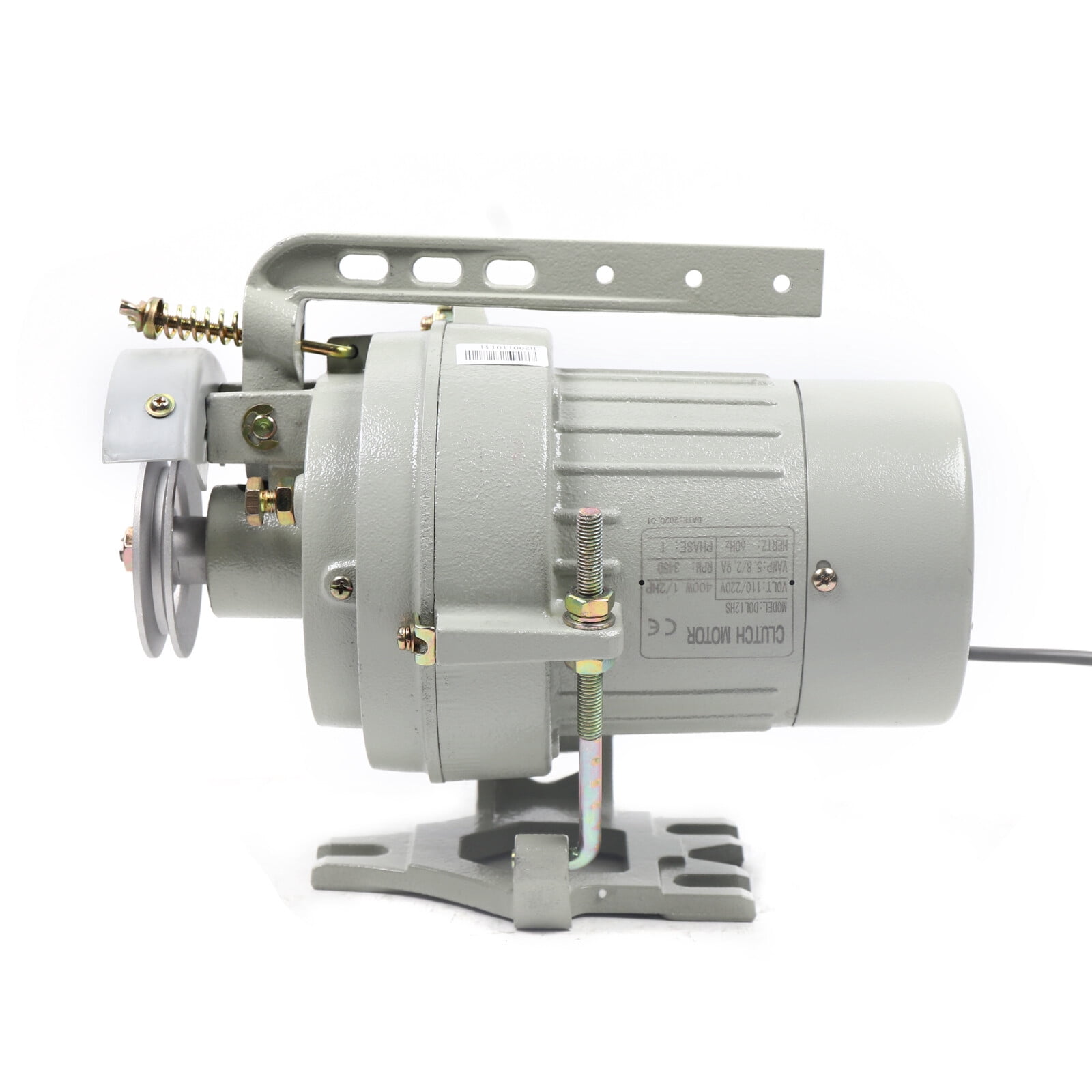 400W Industrial Sewing Machine Electric Servo Motor Clutch Motor for Industrial Sewing Machine Quiet Running 3450rpm
