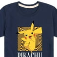 thumbnail image 3 of Pokémon - Hypnotic Pikachu Art - Youth Short Sleeve Graphic T-Shirt, 3 of 5