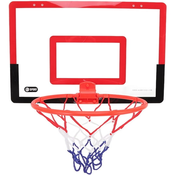 Door Basketball Hoop, 15.7x10.2x0.08 in Mini Basketball Hoop, Without Hole Mounting Indoor Basketball Hoop, Basketball Hoop Set for Outdoor