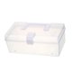 thumbnail image 5 of CAJA DE ALMACENAMIENTO TRANSPARENTE, Organizador de Escrito Portátil de Gran Capacidad con Asa para El Hogar y la Oficina, Transparente, Multifuncional, 5 of 7