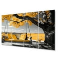 thumbnail image 2 of Designart "Country Comfort Farmhouse Yellow wall art II" Floral Metal Wall Décor Set, 2 of 5